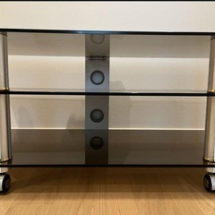 ハミレックス AVラック オーディオラック ハヤミ工産 HAMILEX ガラス製の画像