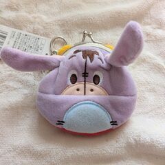 プーさんがま口ポーチの画像