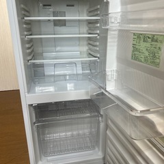 【リユース☆エコちょっぷ】洗浄済み☆ユーイング　冷凍冷蔵庫の画像