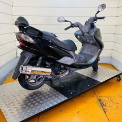 45100km ★始動動画あり★ マジェスティ125　SE27 ヤマハ 小型の画像