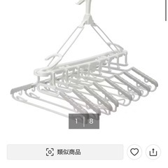 お皿収納+洗濯ハンガーの画像