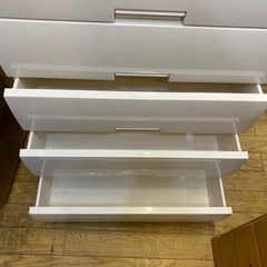 ⛱️ 極上品⛱️天馬 フィッツプラス　7段プラチェスト  脚タイプ F7507 Fits 衣類収納 収納ケース チェスト クローゼット収納 押し入れ収納 押入れ収納 tenma 幅75cm 奥行41cm 高さ144cm NO.2404Fの画像