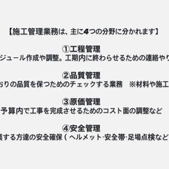 【完全未経験OK】人と話すのが好き！を活かそう！*施工管理職*（土日休み・寮付き・前払い可）の画像