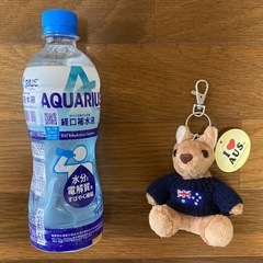 【新品・タグ付き】オーストラリア　カンガルー　ぬいぐるみ　キーホルダー　人気の画像