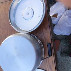 レトロ　鍋　調理器具　昭和感満載の画像