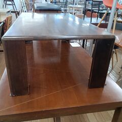 ★リユースのサカイつくば店★TK6161  ローテーブル ブラウン H36×D60×W105 クリーニング済みの画像