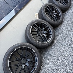 ベンツAMG Gクラス22インチ☆305/40/22夏タイヤ付きの画像