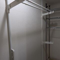 ＼お譲りします！／室内物干しセット【突っ張り式】の画像