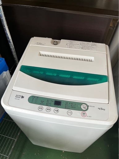 洗濯機 HERB Relax 4.5kg YWM-T45A1