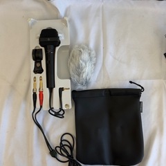audio-technica AT9940 ステレオマイク for Digital Recording／外部マイク ビデオカメラ ICレコーダー 収録 配信 風防ウインドマフ・マイクホルダー・L字ミニプラグ付属一式の画像
