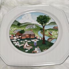 MIKASAの絵皿の画像
