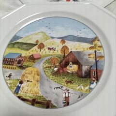 MIKASAの絵皿の画像
