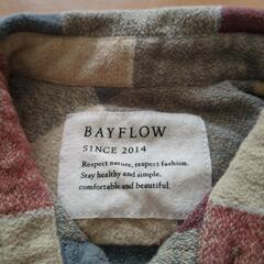 BAYFLOWチェックネルシャツ110の画像