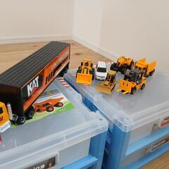 決定トミカ+トミカ収納ケース+その他のミニカーの画像