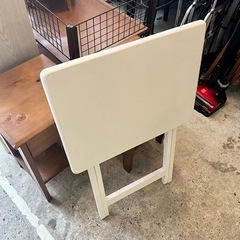 【武蔵小山店】　折りたたみテーブル　フォールディングテーブル　コンパクトテーブル　サイドテーブル　作業台　キャンプテーブル　アウトドアテーブル　ローテーブル　折り畳み　folding table　compact table　side table　work table　camp table　outdoor table　portable tableの画像