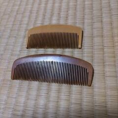 くし 櫛 着物 和もの つげ 木製の画像