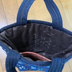 パッチワーク　手作り　手提げバックの画像