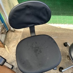 早いもの勝ち‼️あげます、オフィスチェア3点セットNO.103の画像
