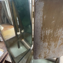 昭和レトロ　三面鏡の化粧台の画像