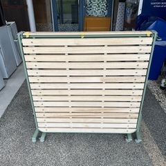ATEX 折りたたみすのこベッド　シングルサイズの画像