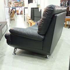 レザーソファ 2～2.5人掛け【モノ市場東海店】159の画像