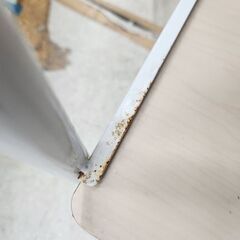 スリムレンジラック 幅48cm 奥行41㎝ 高さ142㎝ 木目調 スライド棚 キャスター付き コンセント付き レンジ台 キッチンラック 札幌市 平岸店の画像