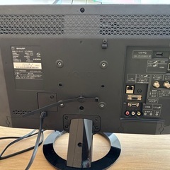 SHARP AQUOS 22型テレビの画像