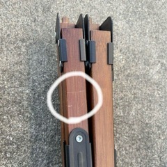 Hilander(ハイランダー) バンブーロールトップテーブル   60 ダークブラウン HCT-014 キャンプ　アウトドア　折り畳みテーブル　の画像