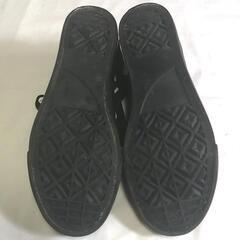 KENNETH CASUAL SNE AKER ハイカットスニーカー 黒　26.5cmの画像