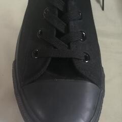 KENNETH CASUAL SNE AKER ハイカットスニーカー 黒　26.5cmの画像