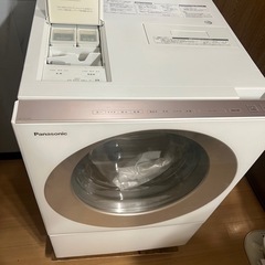 美品　パナソニック　NA-VG1200L  人気色ピンゴールド　洗剤柔軟剤自動投入　最上位グレード　2020年購入　ドラム式洗濯乾燥機の画像