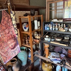 古くからの骨董品、壺、絵画、その他、写真をご覧ください。相談で値段を決めさせていただきます。の画像