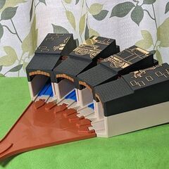 ●プラレール トーマス系★たためる機関庫★収納ボックス付き◎タカラトミー◎の画像