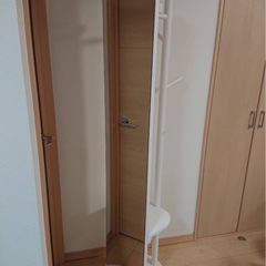 美品　姿見　鏡の画像
