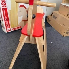 HAPE ハペ　木製ロッキングチェアー木馬　トイ　おもちゃの画像