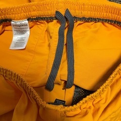 patagoniaバギーズショーツ5インチSサイズ オレンジの画像