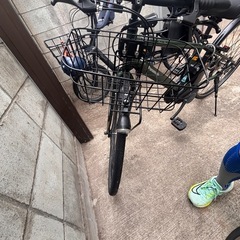 パナソニック Velo-star  ベロスター　16AH 7段 クロス 電動　緑の画像