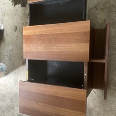 木ローテーブルの画像