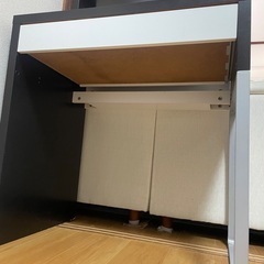 テーブル机 74cm×50cm 机までの高さ75cmの画像