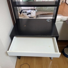 テーブル机 74cm×50cm 机までの高さ75cmの画像