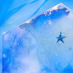 ⑦アルコールインクアート 原画 一点物 キャンバス 絵画 インテリアの画像