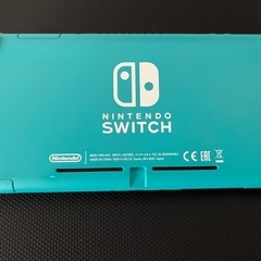 Switchライト本体　ソフト3本の画像