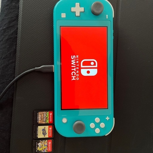 Switchライト本体　ソフト3本