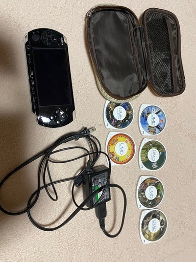 PSP3000  ブラックセット　　バッテリー新品