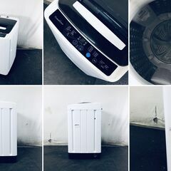 ID:sh30806 A-Stage 洗濯機 一人暮らし 中古 2022年製 全自動洗濯機 5.0kg ホワイト 送風 乾燥機能付き AS-WM50WT-100  【リユース品：状態B】【送料無料】【設置費用無料】の画像