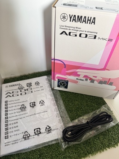 値下げしました！【YAMAHA AG03 Mk2 オーディオインターフェース】 