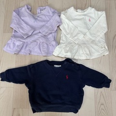 【お話中】10点子ども服70　ラルフローレン、ZARA、ミキハウス 他の画像
