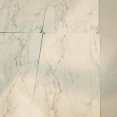 4枚セット　柔らかバスマット　珪藻土パウダー配合　大理石柄　Lサイズの画像