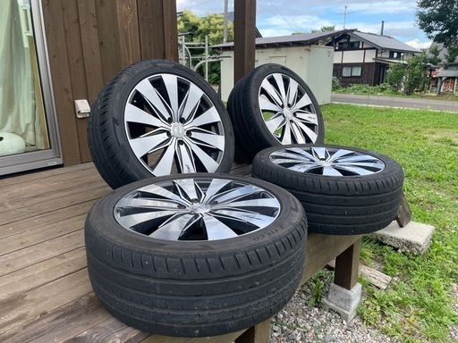 ◇19インチ アルミ ホイール ロクサーニ LOXARNY 19×8J +45 BADX