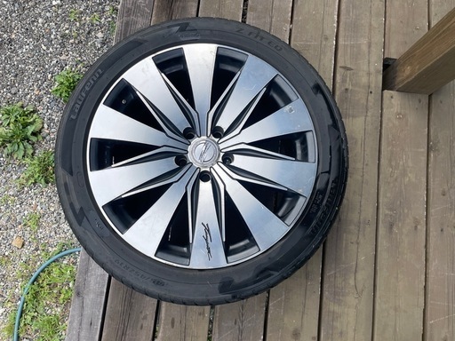 ロクサーニ（LOXARNY） テンペスト 19インチ アルミホイール 4本セット（245/45R19タイヤ付き／ナットおまけ付）